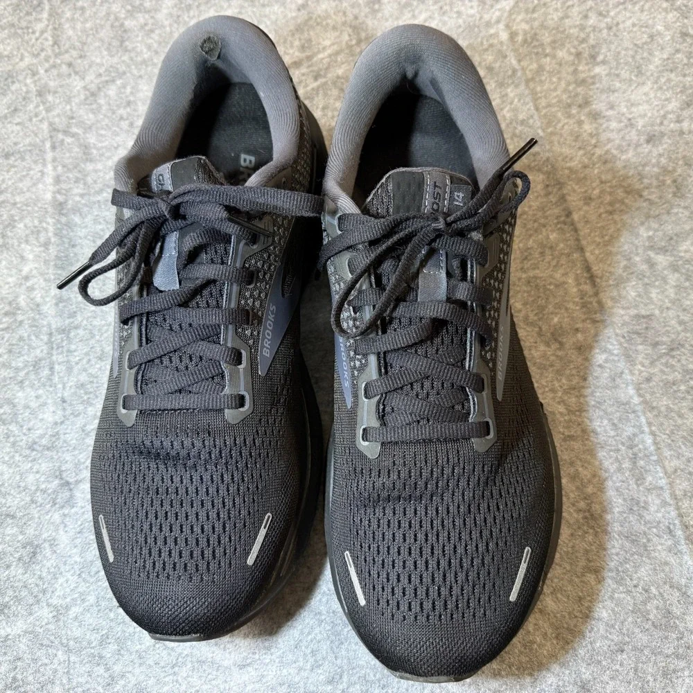 Brooks Ghost 14 Black Ebony Men's Size 11 Medium (D) Running Shoes